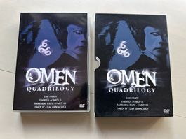 OMEN  alle 4 Teile in einer Box Horror Filme Kult