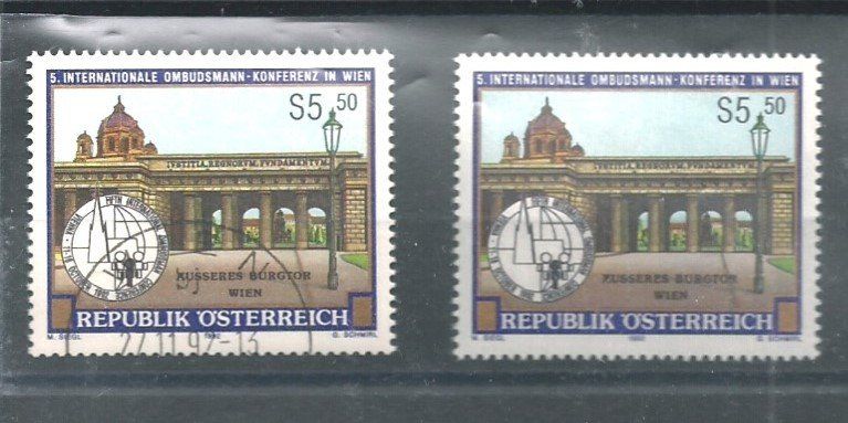 Tutti i francobolli: 1992 Österreich – Nuovo e nell'imballaggio originale da Trübbach venduto da Sammer51