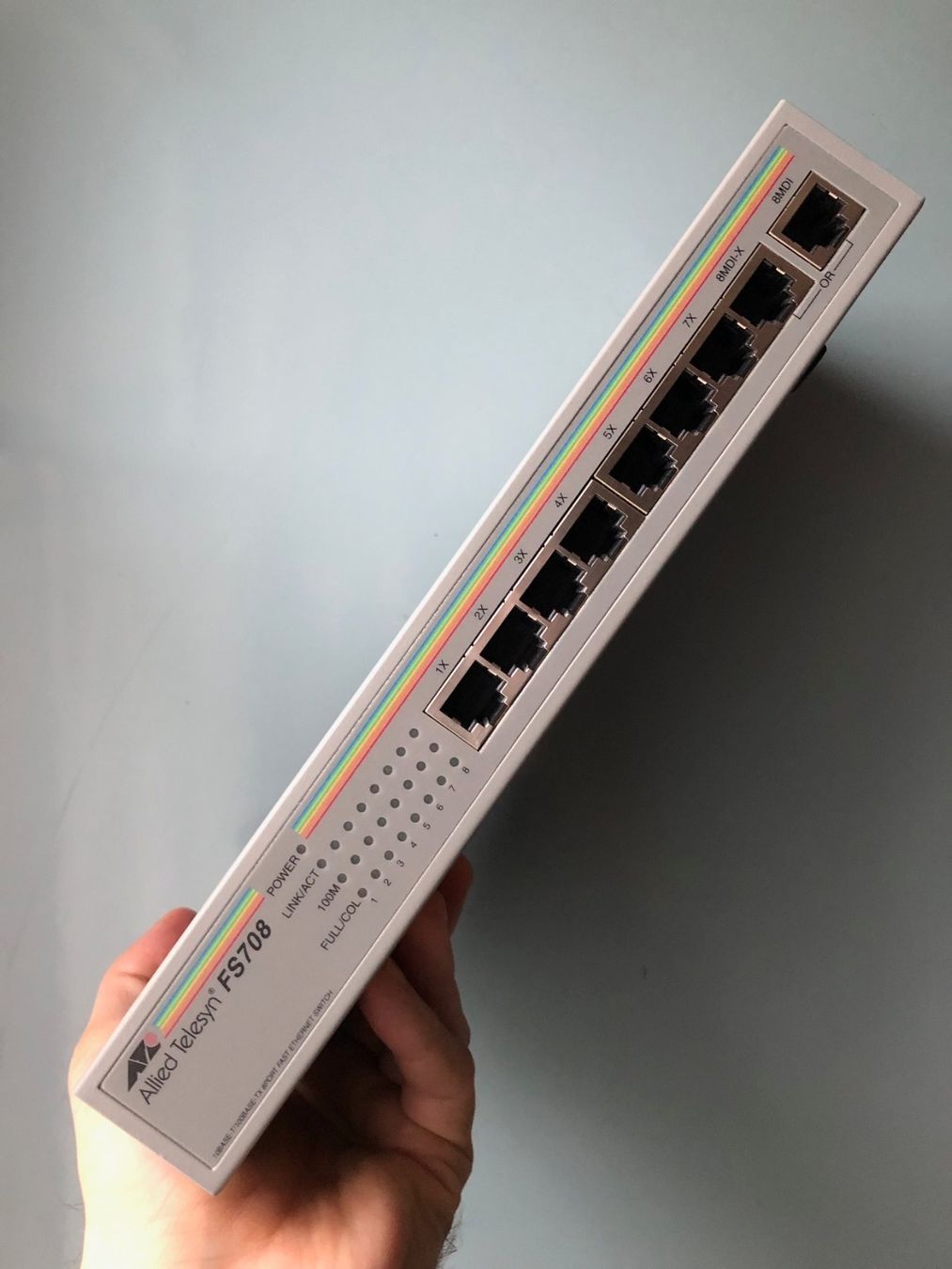 Hub & Switch: ALLIED TELESYN-Switch FS708 – Usato da Buchs SG venduto da Handyman77