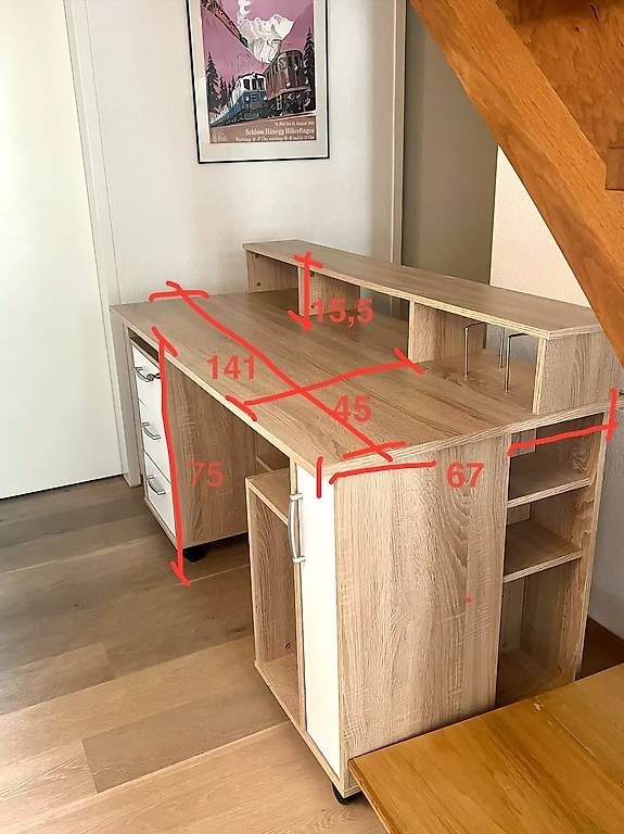 Bureaux: Schreibtisch multifunktional – D'occasion à Münchenstein par alessio.cusintino 3