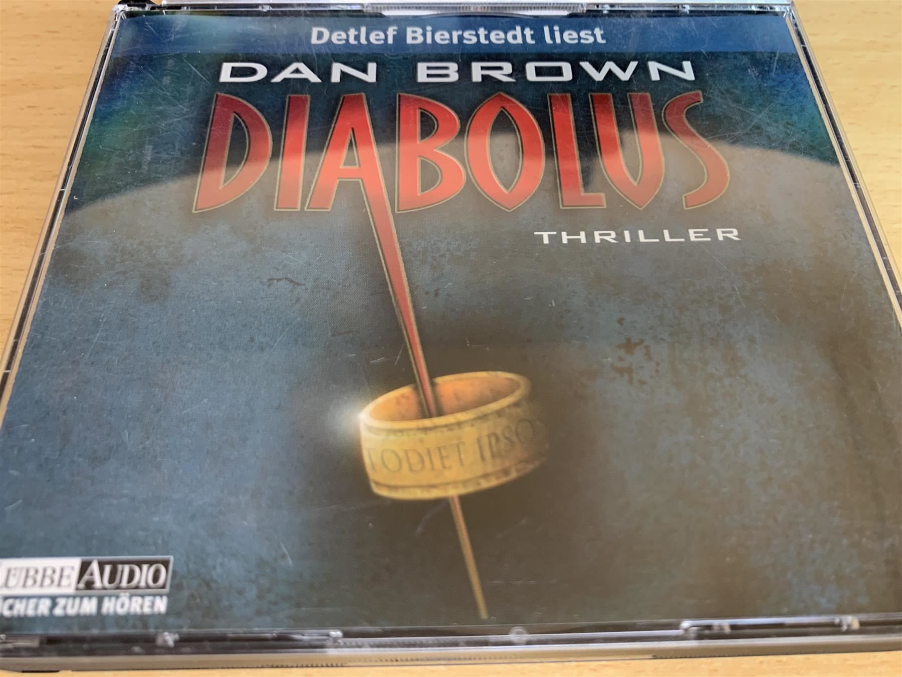 Audiolibri: Dan Brown – Diabolus - 6 CD – Usato da Rikon im Tösstal venduto da Alpenmutz
