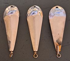 3 cuillères pour la traîne 50 mm Schlepplöffel
