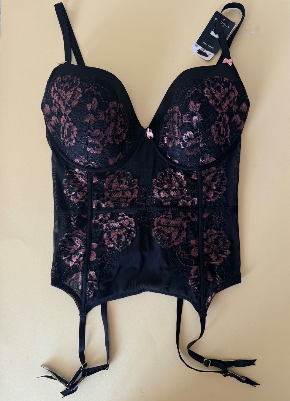 Beldona Sonstige Unterwäsche: BELDONA, Corsage/Bustier SERAPHINE, Grösse 80D, Schwarz – Neu und originalverpackt aus Rudolfstetten von gst_g7xl 1