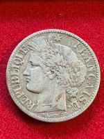 Frankreich 2 Franc 1871-Silbermünze 900/1000