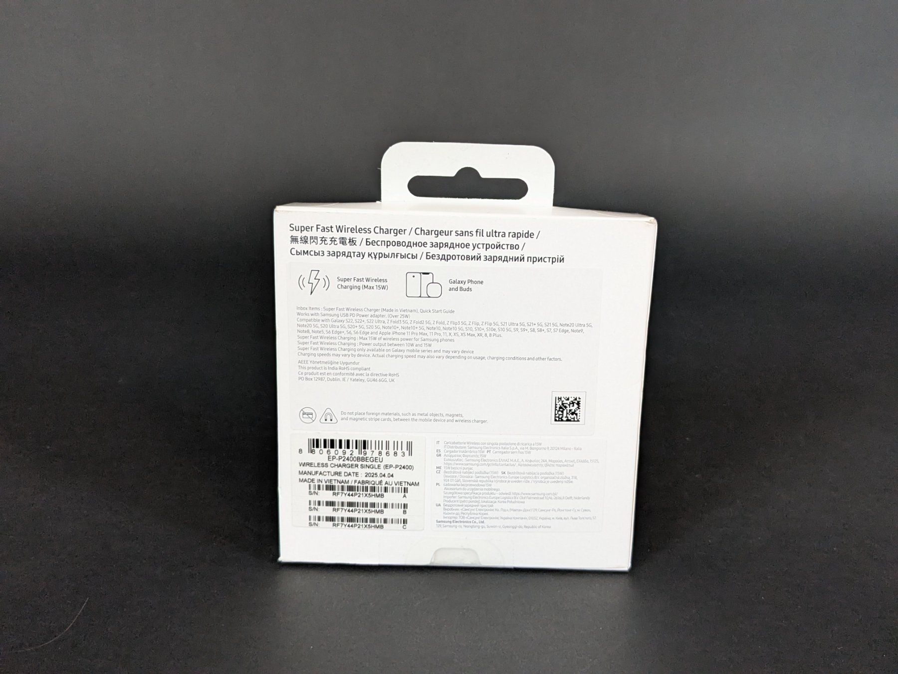 Samsung Caricabatterie: SAMSUNG Super fast wireless charger – Usato da Thun venduto da Restwert_Thun 3