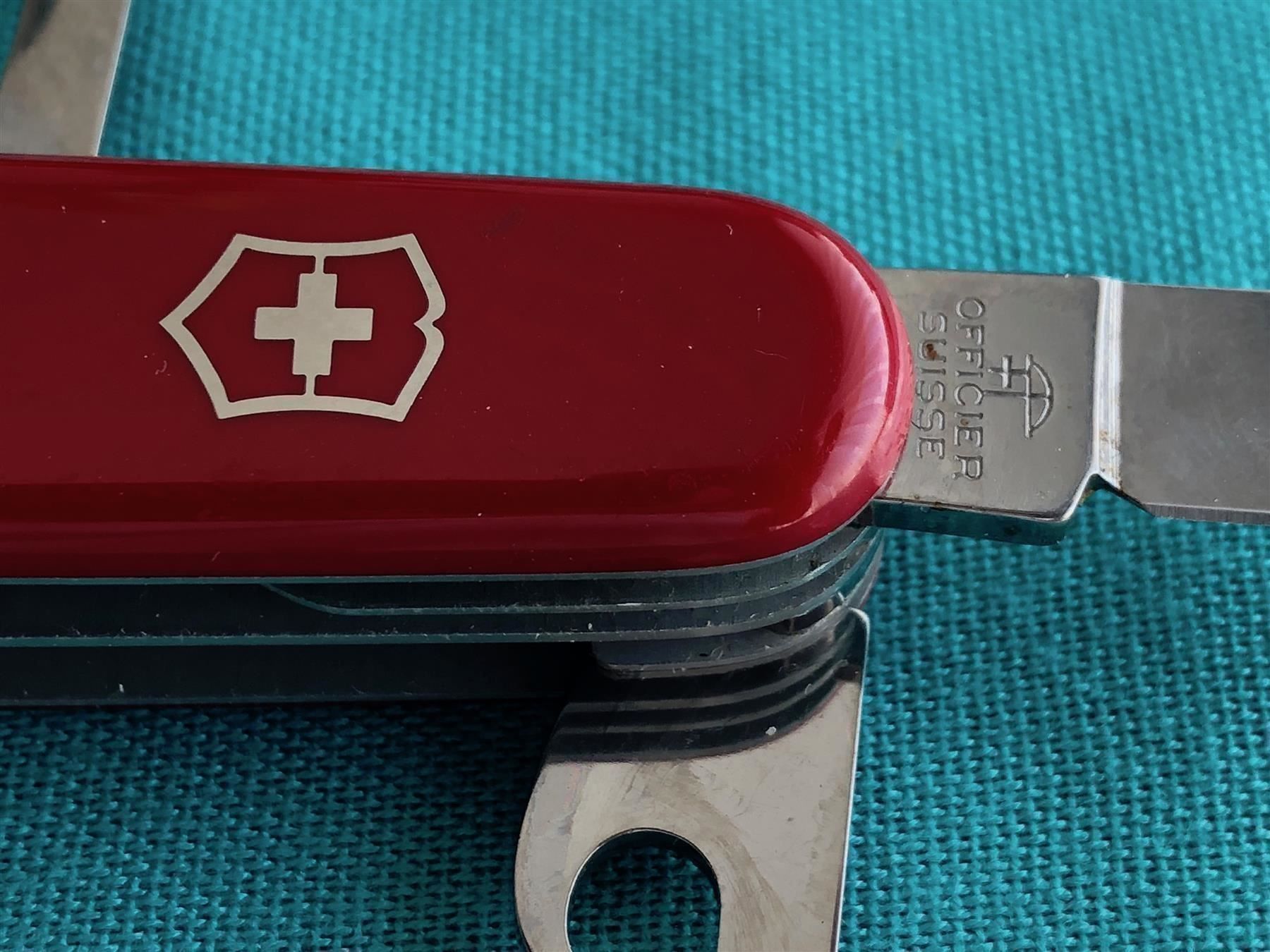 Coltelli tascabile: Schweizer VICTORINOX Armee Messer, Kette – Usato da Steinhausen venduto da Super05 4