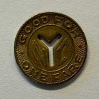  🇺🇸 1x NEW YORK Metro Y-Cut Token - SELTEN 