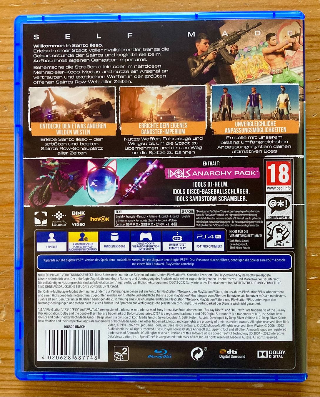 Sony Giochi: Saints Row (Day One Edition, NEU) - PS4 – Nuovo (secondo la descrizione) da Zürich venduto da Djmotionch 3