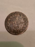 Münze 1 Batzen Aargau 1808