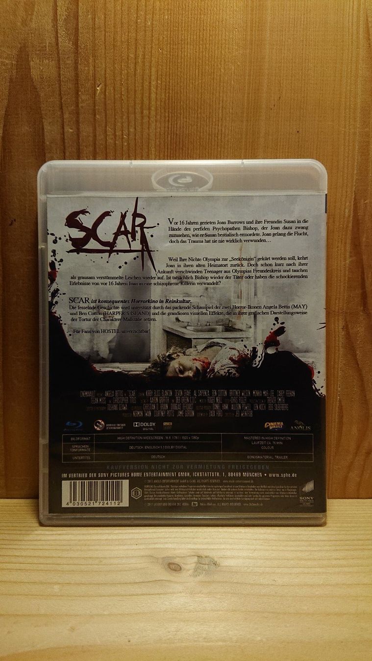 Tous les DVDs: SCAR in 3D Blu-Ray – D'occasion à Wilderswil par Exebub 1
