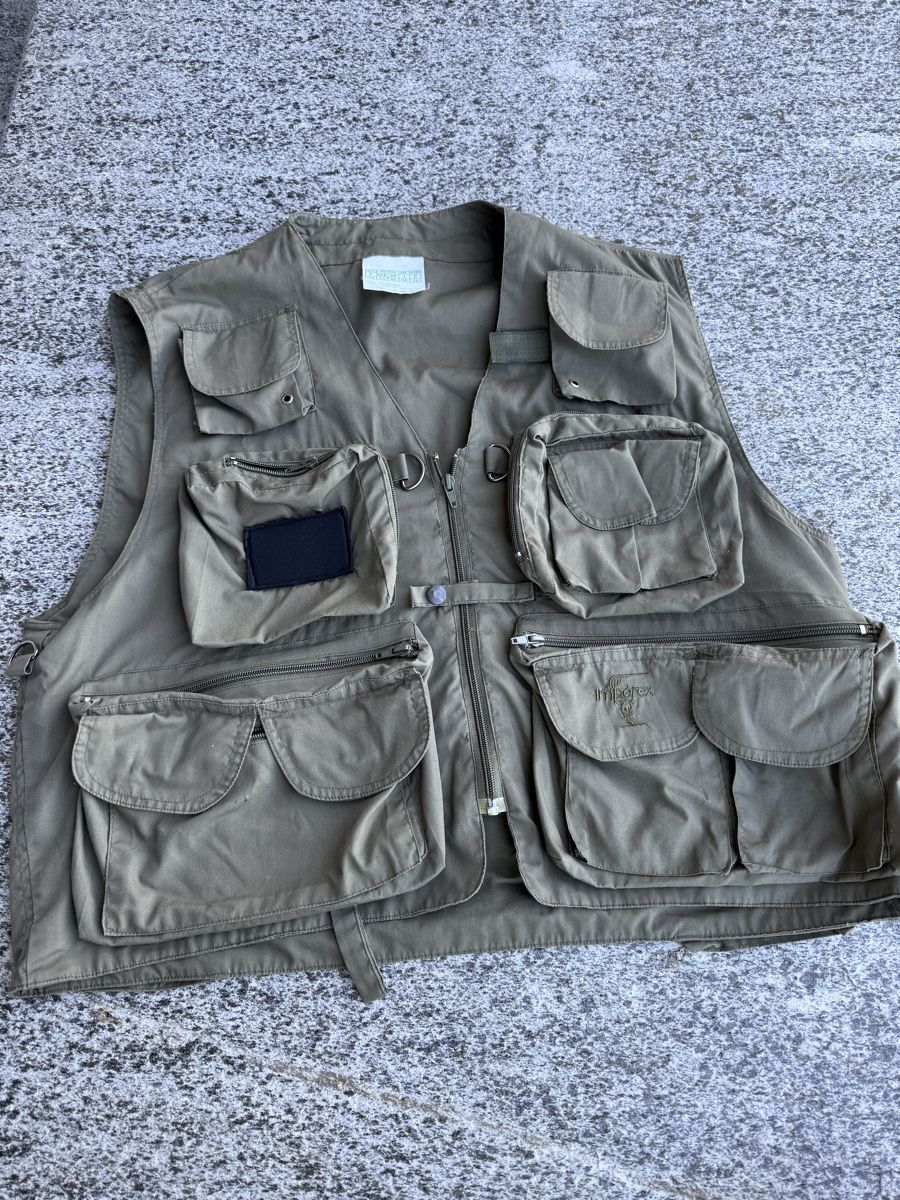 Gilets & Westen: Gilet da pesca Imporex con tasche multiple – Gebraucht aus Roveredo GR von ang_cc9l