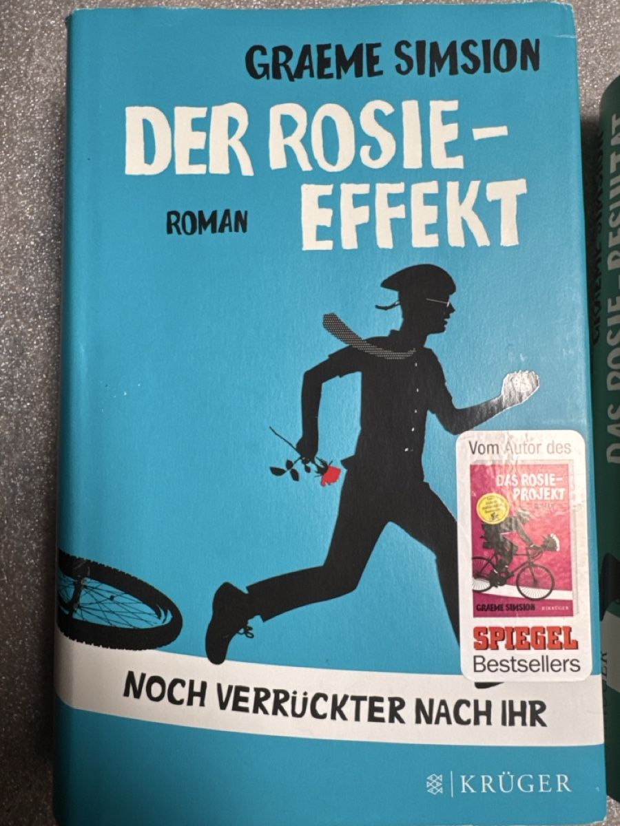 Livres: Graeme Simson Der Rosie-Effekt          Buch – D'occasion à Zürich par Smarties13 1