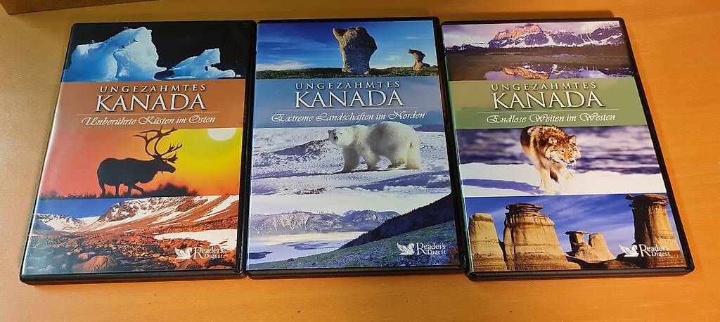 Alle DVDs: DVD Box "Ungezähmtes Kanada" 3 Teile – Gebraucht aus Turbenthal von Stoertebeker 1