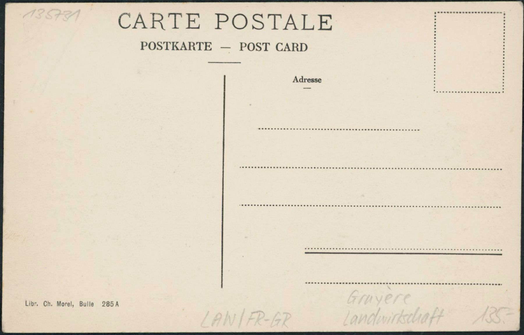 Cartoline postali: FR Gruyère - Landwirtschaft – Nuovo (secondo la descrizione) da Schindellegi venduto da leecollect 1