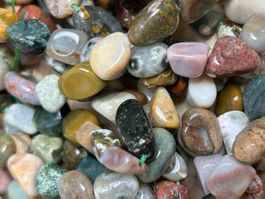 Strang echte ocean agate Nuggets / stone 8-10 mm