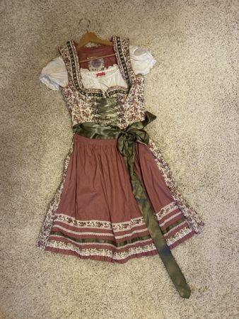 Dirndl MARJO Gr.38 mit KRÜGER Bluse Gr.36