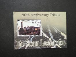 Saint Kitts 2004 - Steam Locomotive   **  Luxus (D490)
