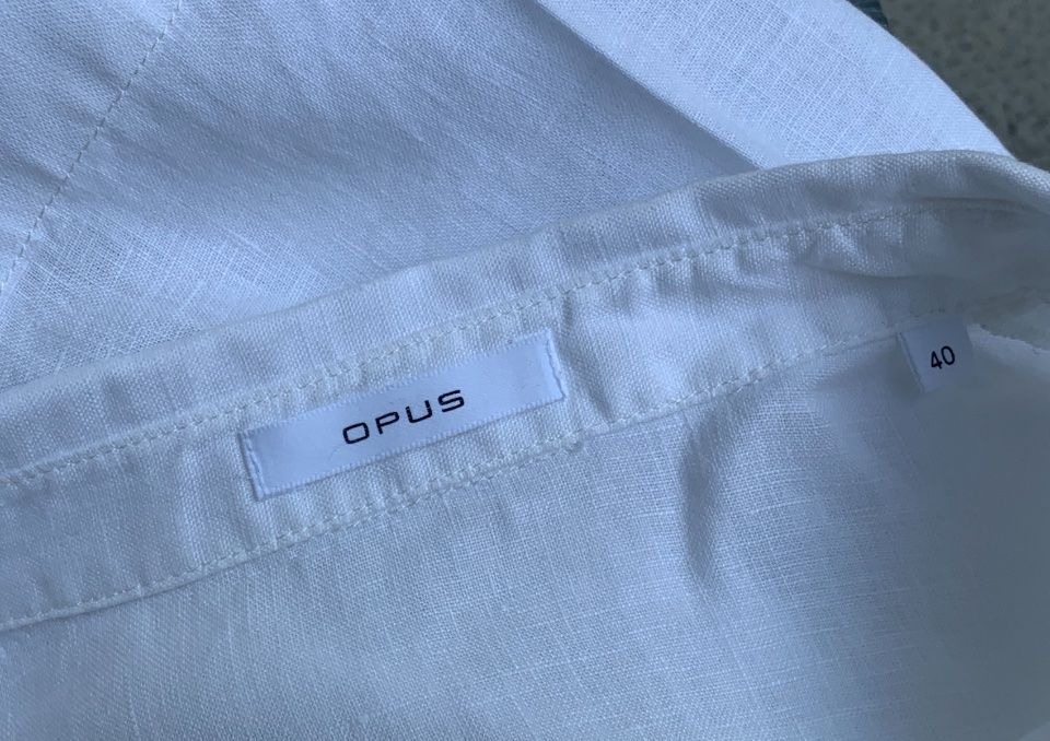 Opus Blusen: Splendide chemisier OPUS 100%lin coupe moderne t.40 – Neu (gemäss Beschreibung) aus Martigny von only__you 7