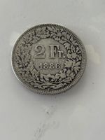 2 Franken 1886  Rar