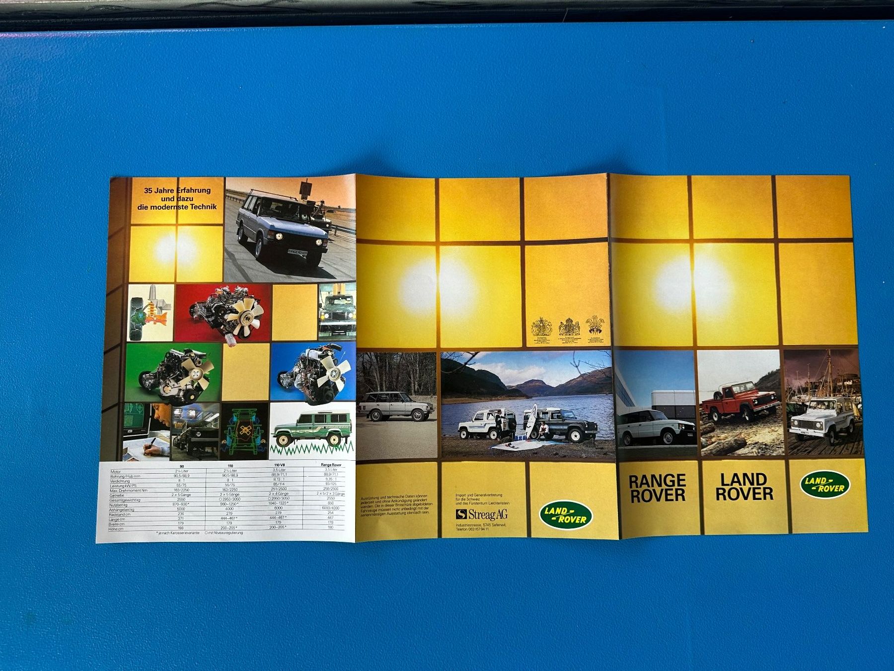 Land Rover Dokumente: Prospekt  Land - Rover , Range - Rover – Gebraucht aus Boswil von pavo1 3