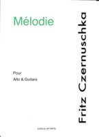 F. CZERNUSCHKA – Melodie op. 27, für Bratsche und Gitarre