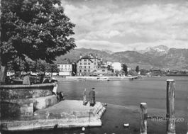 Vevey VD // 1951 Port Hafen Rochers de Naye // Sommer
