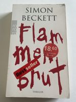 Flammenbrut, Simon Beckett, Thriller, Top Zustand!