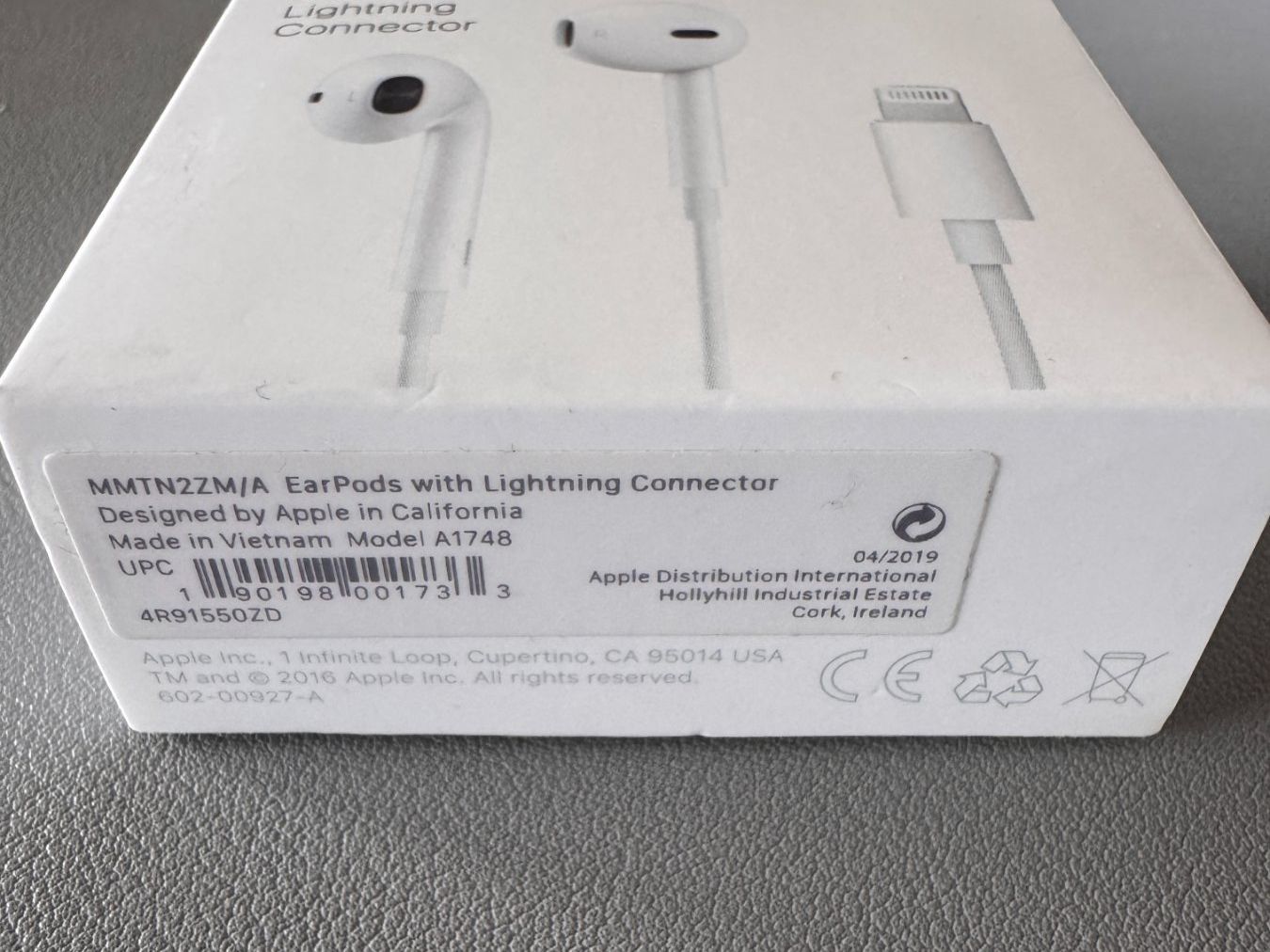 Apple Cuffie: Apple EarPods Lightning Connector - NEU & OVP – Nuovo e nell'imballaggio originale da Frenkendorf venduto da Niqe 2