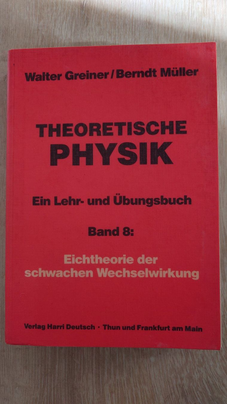 Libri: Theoretische Physik Greiner / Müller – Usato da Rheinau venduto da Nachtflug8