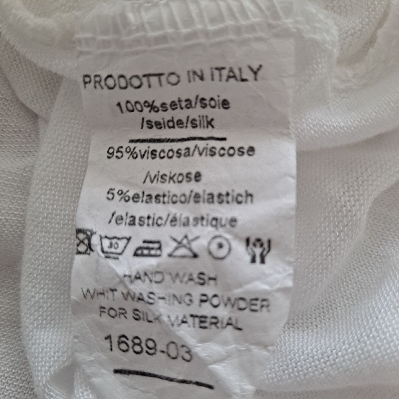 Tops: Seidentop Gr. S, doppellagig – D'occasion à Liestal par Mas-Y-Mas 1