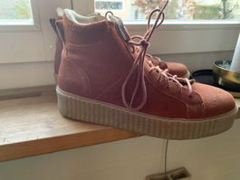 Warme Winterschuhe, Marke Sommerkind Gr. 39, rost-Braun