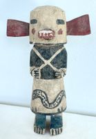 alte Kachina Hopi Indianer Figur Höhe 22,5 cm