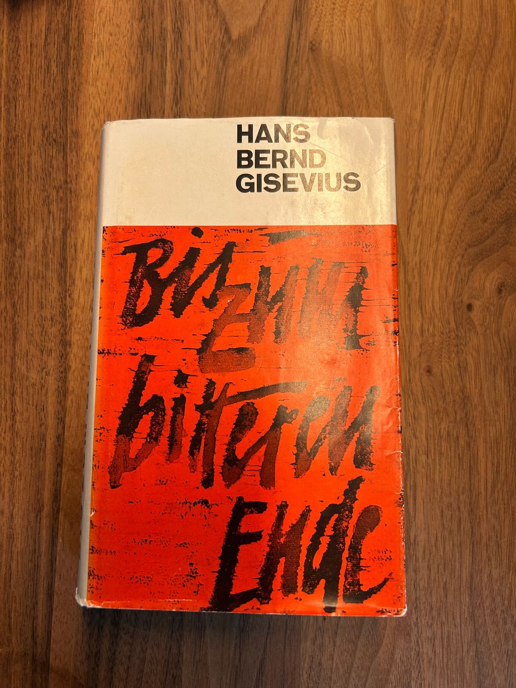 Libri: Gisevius - Bis zum bitteren Ende – Usato da Safenwil venduto da 2hand_aber_wertvoll