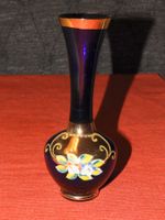 VASE 1980 ART NOUVEAU BOHEMIAN HOME DECOR, handbemalt