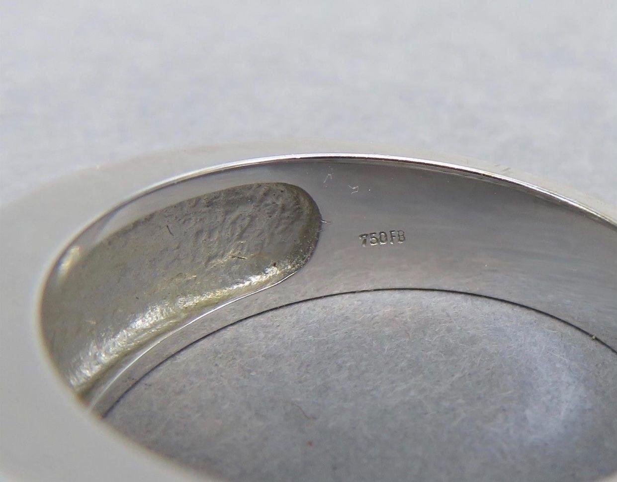 Anelli: 750 Gold Ring mit Brillanten – Usato da Pfungen venduto da Outlet64 3