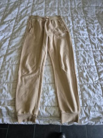 Tolle Adidas Jogginghose, Beige, Gr. 158