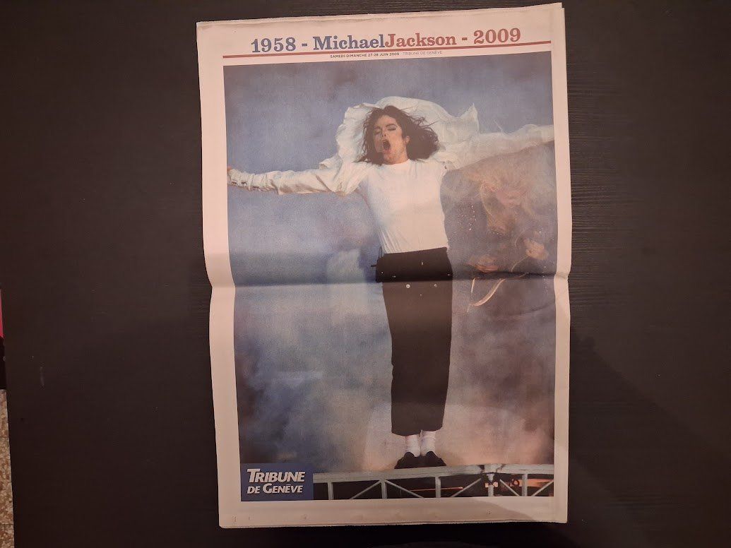 Riviste & Magazine: Journal Tribune de Genève Michael Jackson – Usato da Genève venduto da Bell-47 1