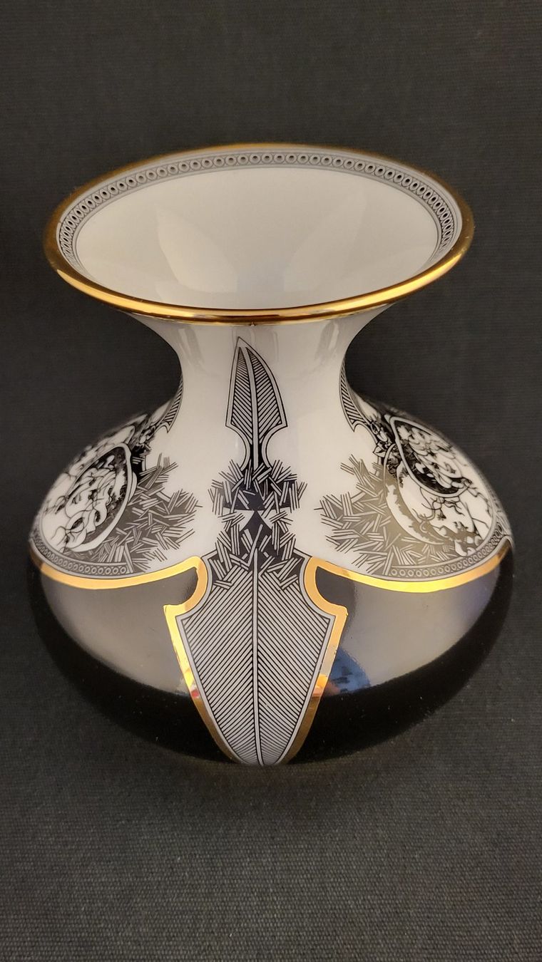 Vasi & Recipienti: Jugendstil-Vase HOLLOHAZA – Usato da Basel venduto da spinne02 2