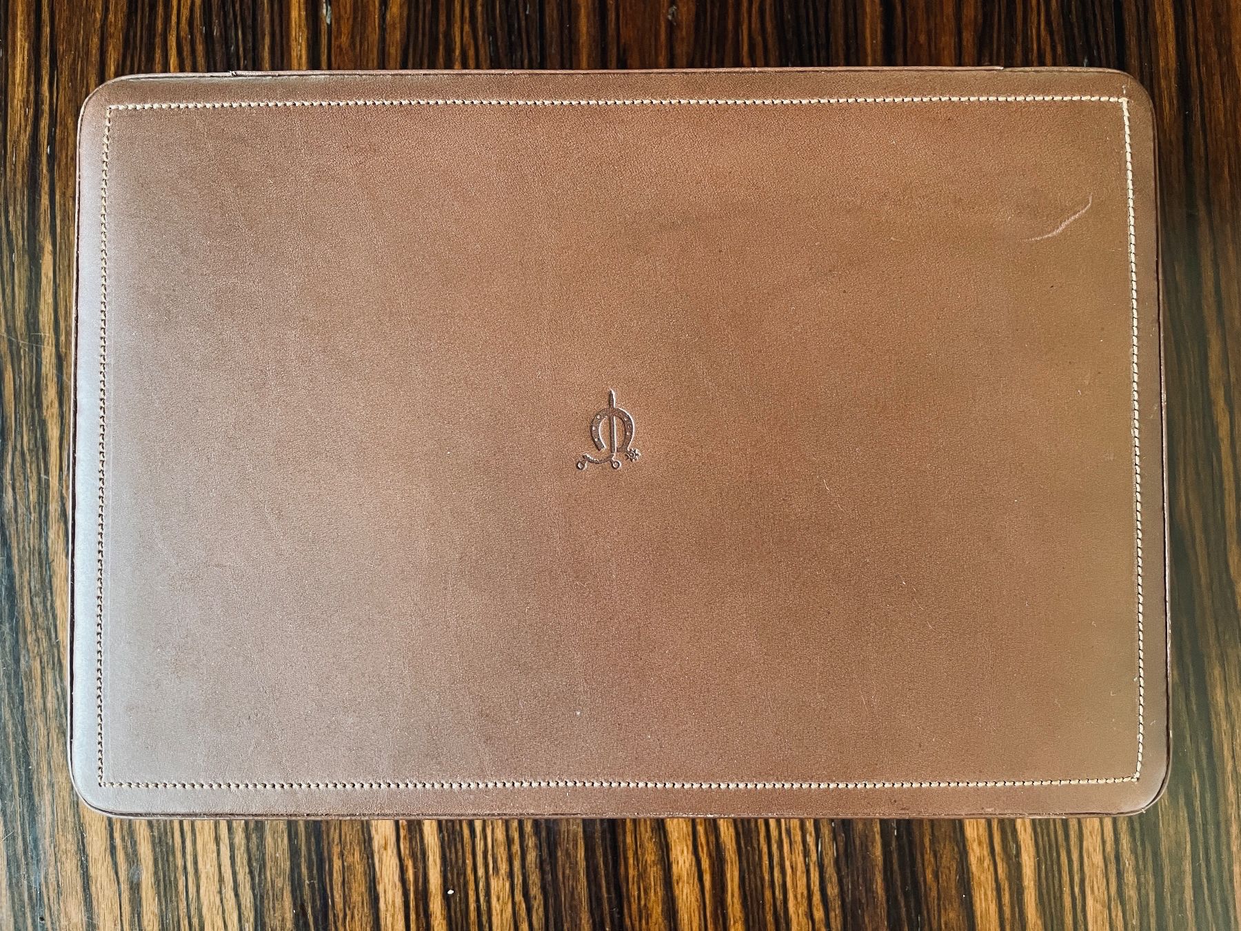 Humidor per sigari: Lederbezogenen Zigarren-Humidor El Caballo – Usato da Zürich venduto da Grandpas 2