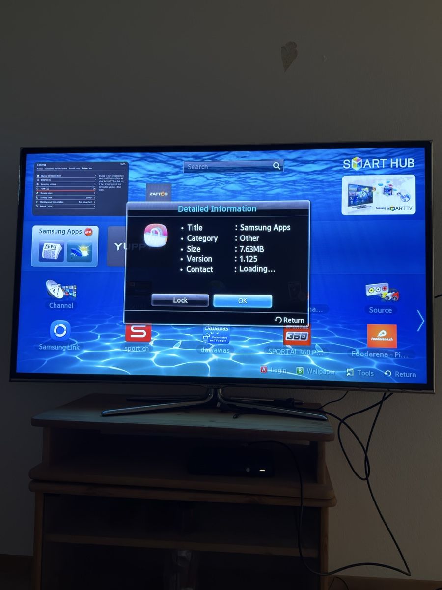 Samsung Televisori: Samsung Smart TV (Full HD) – Usato da Fehraltorf venduto da milady 1