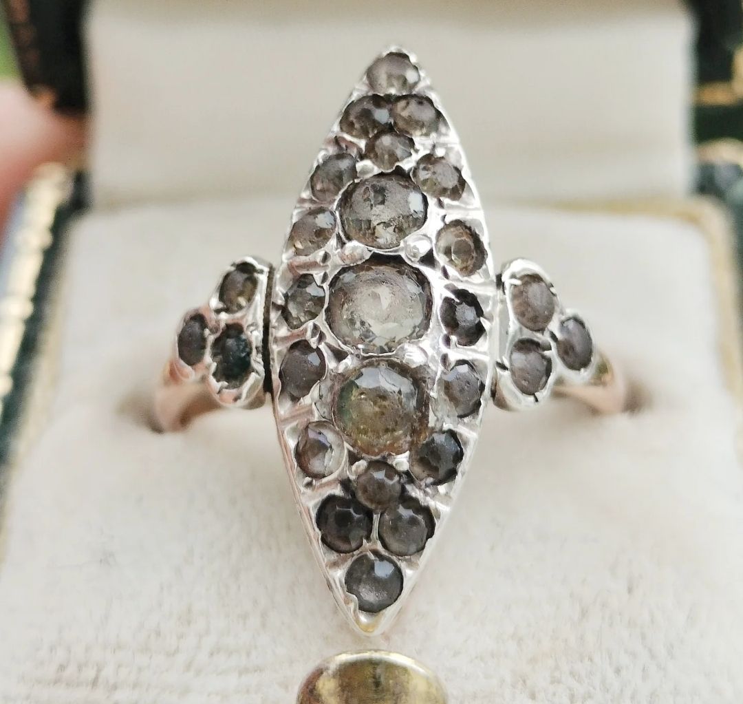 Anelli: Antiker Marquise Paste Ring – Usato da schwyz venduto da larry91sz 1