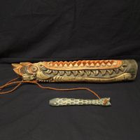 Versand möglich! Asiatisches Musikinstrument Holz