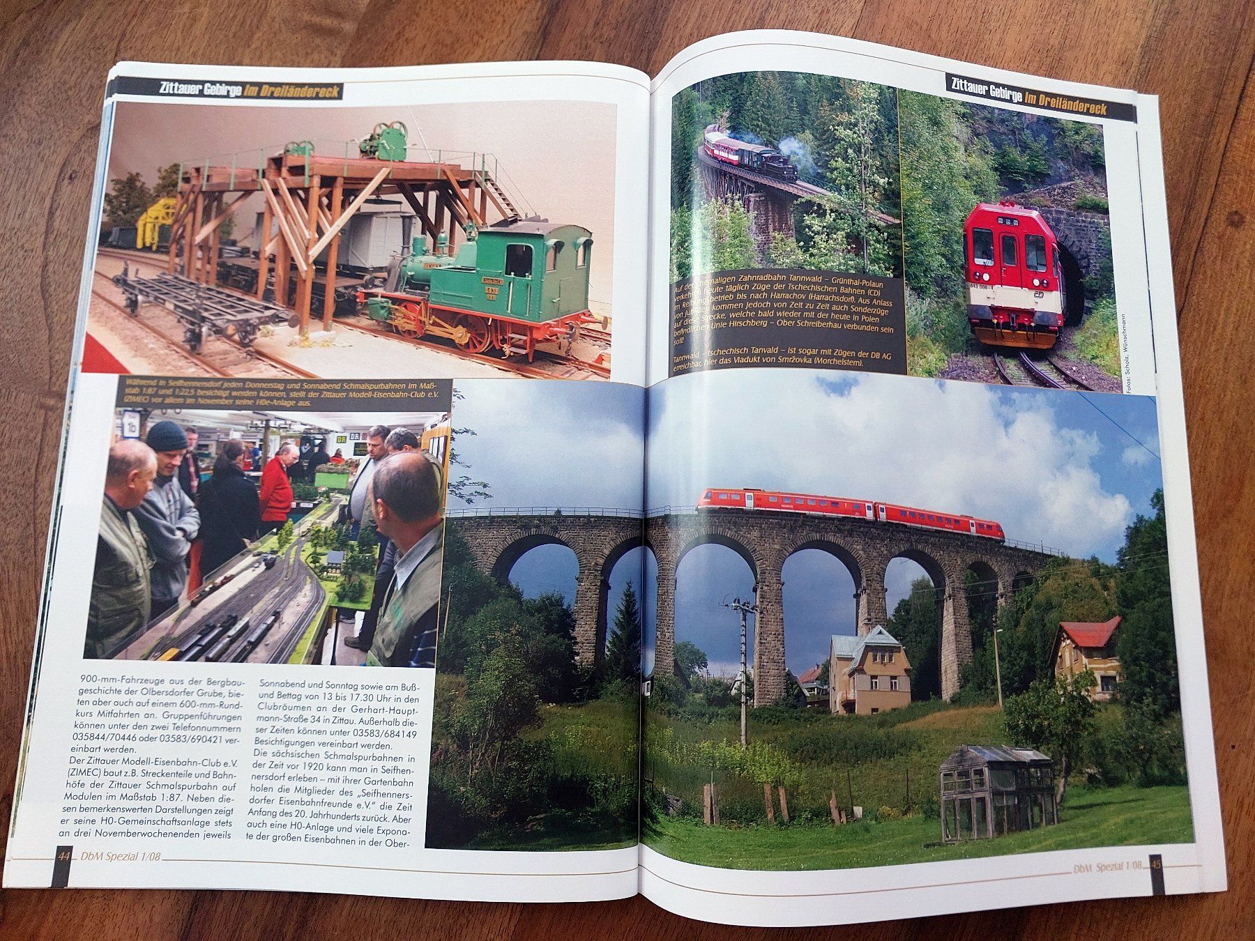 Zeitschriften & Magazine: Dampfbahn Magazin - Zittauer Gebirge – Gebraucht aus Schönenwerd von Steidi 6
