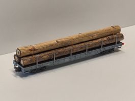 RhB Rungenwagen Bundholz Spur N