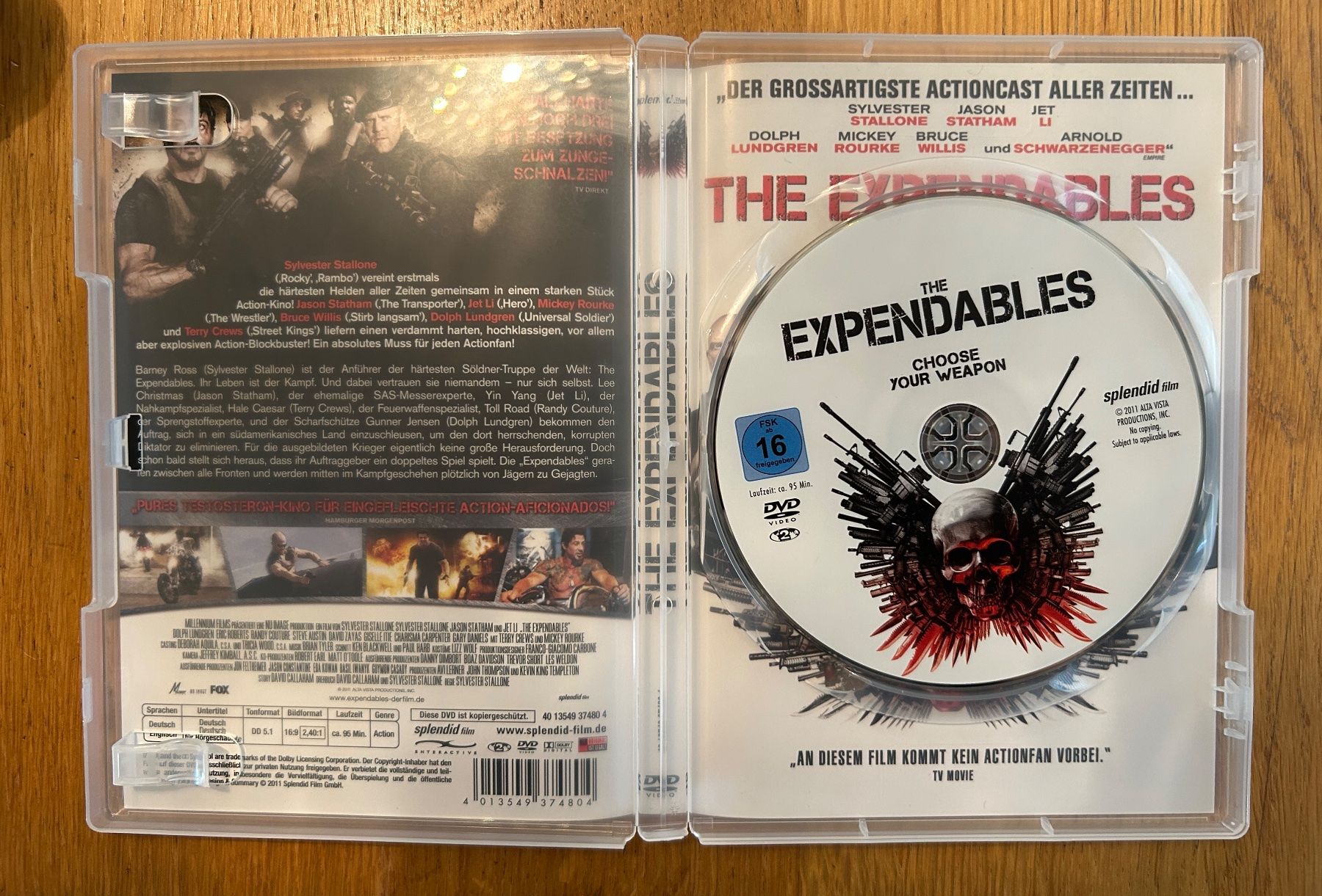 Alle DVDs: The Expendables (Silvester Stallone) – Gebraucht aus Urnäsch von Winterzauber12 2