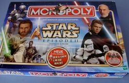 MONOPOLY STAR WARS Episode II Sammler-Ausgabe Parker 2002