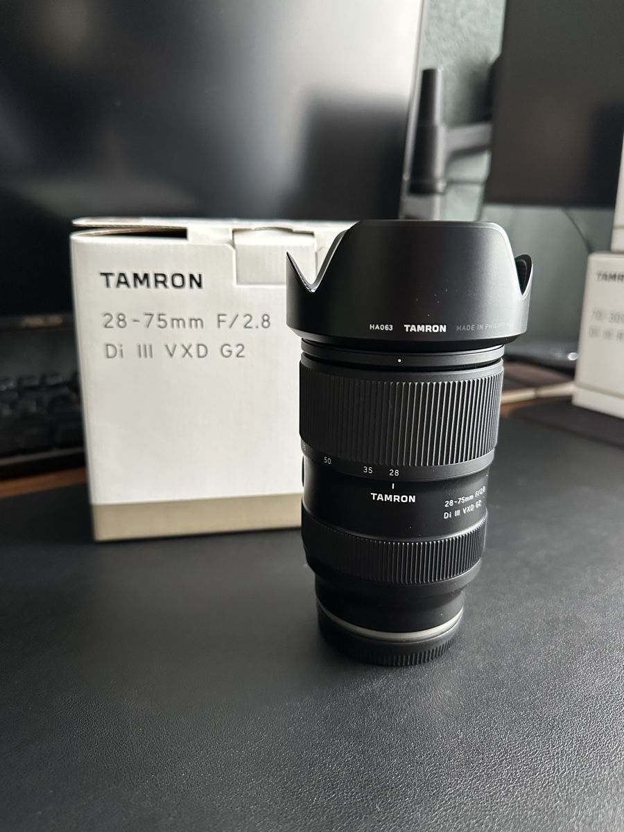 Tamron Objektive: Tamron 28-75 G2 Sony E – Neu (gemäss Beschreibung) aus Basel von Denobietet