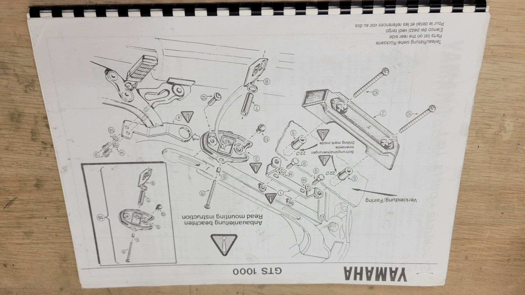 Libri: Yamaha GTS 1000 Servicehandbuch – Usato da Möhlin venduto da R62 1