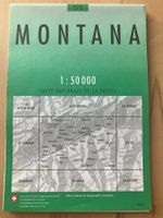 Landkarte MONTANA 1:50’000
