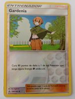 Pokemon Karte, Entrenador, Gardenia, Spanisch